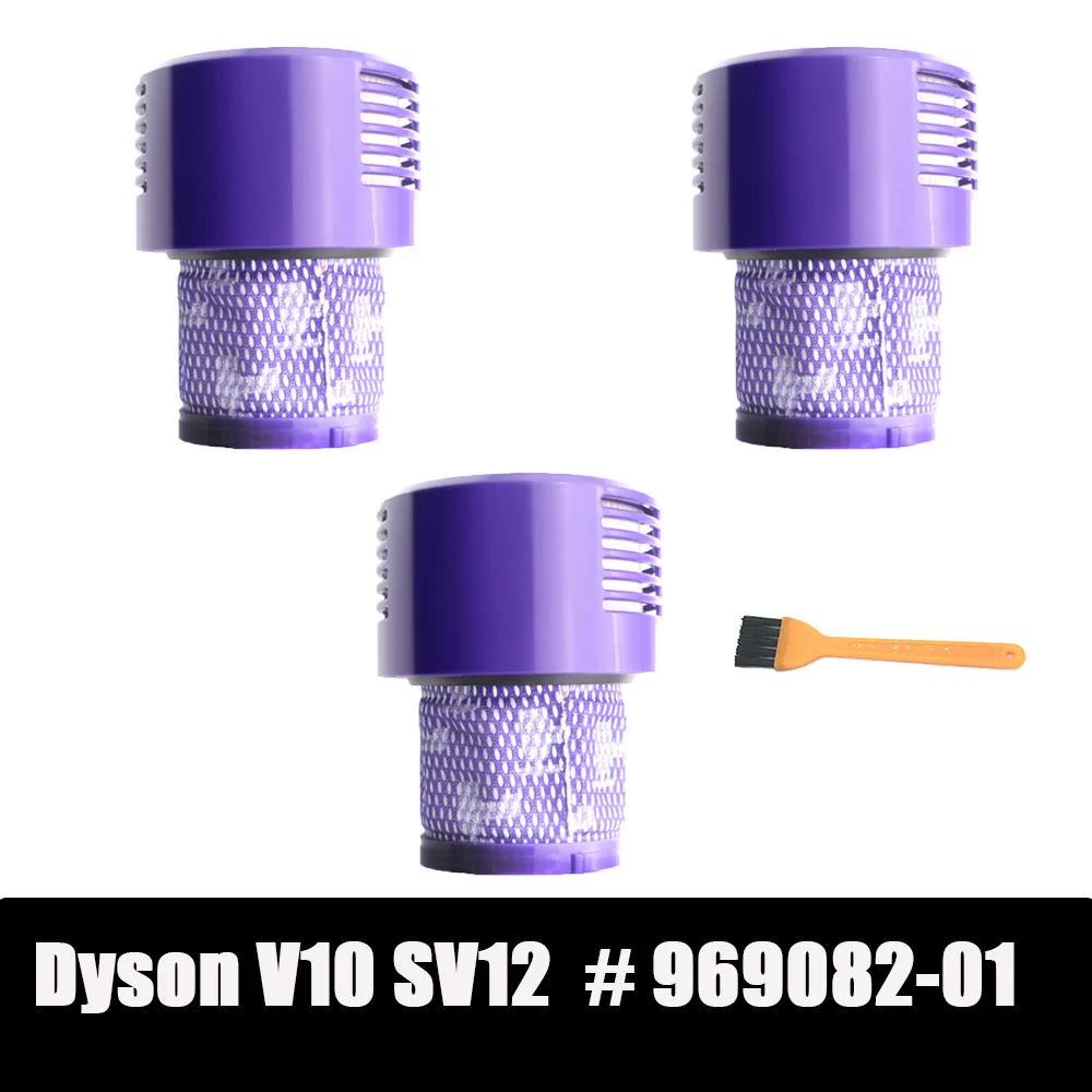 สำหรับ Dyson V10 SV12ตัวกรองล้างทำความสะอาดได้หน่วย HEPA ไซโคลนสัตว์แน่นอนทำความสะอาดเครื่องดูดฝุ่นทั้งหมดอุปกรณ์เสริมชิ้นส่วนอะไหล่