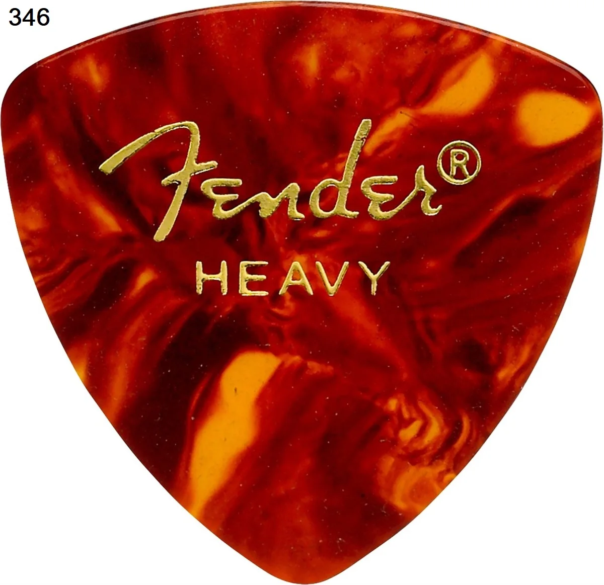 FDR 346/347/354/358/451/551 Shape Classic Celluloid Guitar Pick - Tortoise Shell, Sell by 1 piece