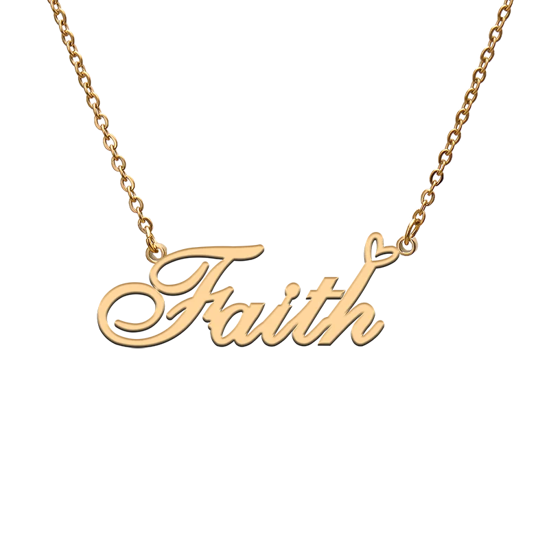 

Индивидуальное ожерелье с именем для веры, лучшие друзья, день рождения, Рождество, украшения, подарки