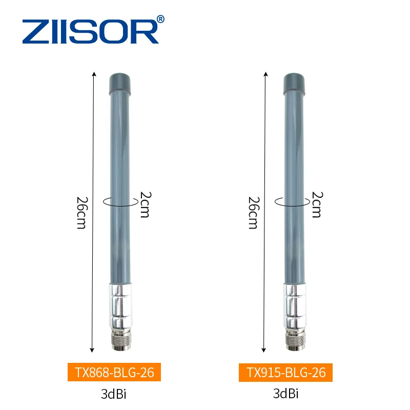 Meshtastic-Antena LoRa de fibra de vidrio para exteriores, 868MHz, 915 MHz, N, macho, impermeable, largo alcance, 868, 915 MHz, 3dBi