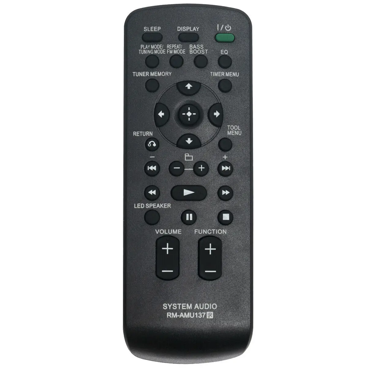 

New RM-AMU137 Replaced Remote Control Fit for Sony Hi-Fi Music System RDHGTK11iP RDHGTK33iP RDH-GTK11iP RDH-GTK33iP