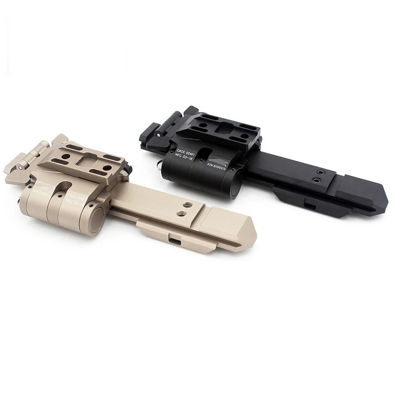 Airsoft Hunting Sight G33 G43 Mounts Magnifier Flip-To-Side Quick Detach Riser Fits 20mm Picatinny Rail 0.41 Inch Height