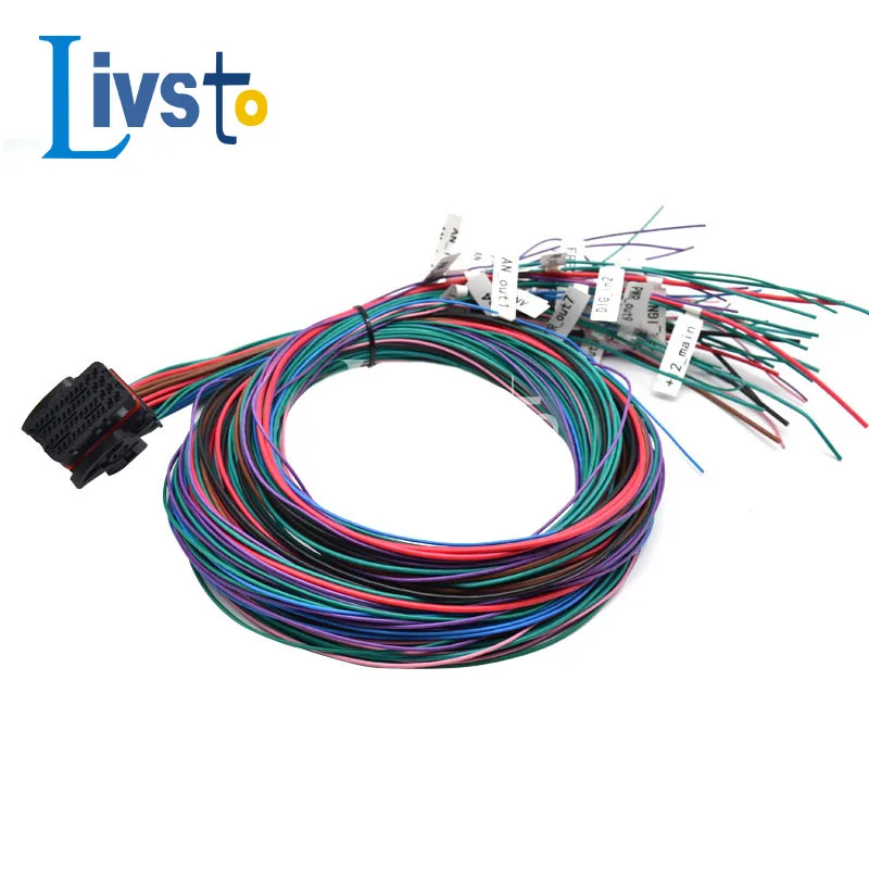 Imagem -03 - Conectores Centrais 643201311 do Chicote de Fios do Sistema Contral do Ecu da Tomada do Ecu da Saída do Fio da Maneira Cmc do Receptáculo de Molex 48 Pinos