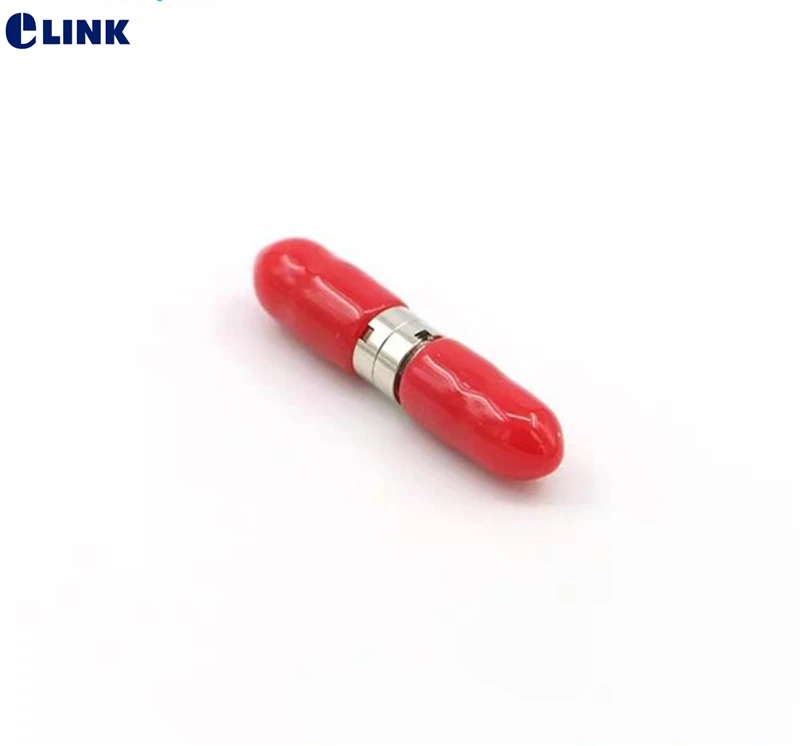 

ELINK-Optical Fiber Adapter, Round D, Red, Green, UPC, APC, Fiber Connector, DIN Coupler, Wholesale, Free Shipping, 10Pcs