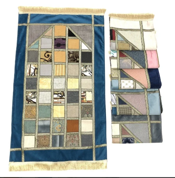 Premium Patchwork  Prayer Mat With Its Concept Bag