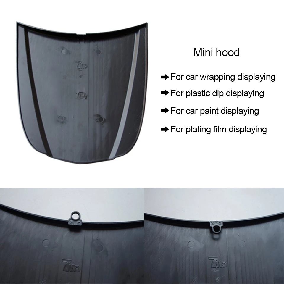 10 Buah/Banyak 26*30Cm Plastik Mini Mesin Mobil Bonnet Mobil Hood Vinyl Tampilan Model Cat Kustom Hood dengan dicat MO-179S-1