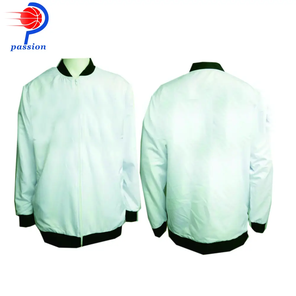 

Men custom polyester full zipper sublimation jackets