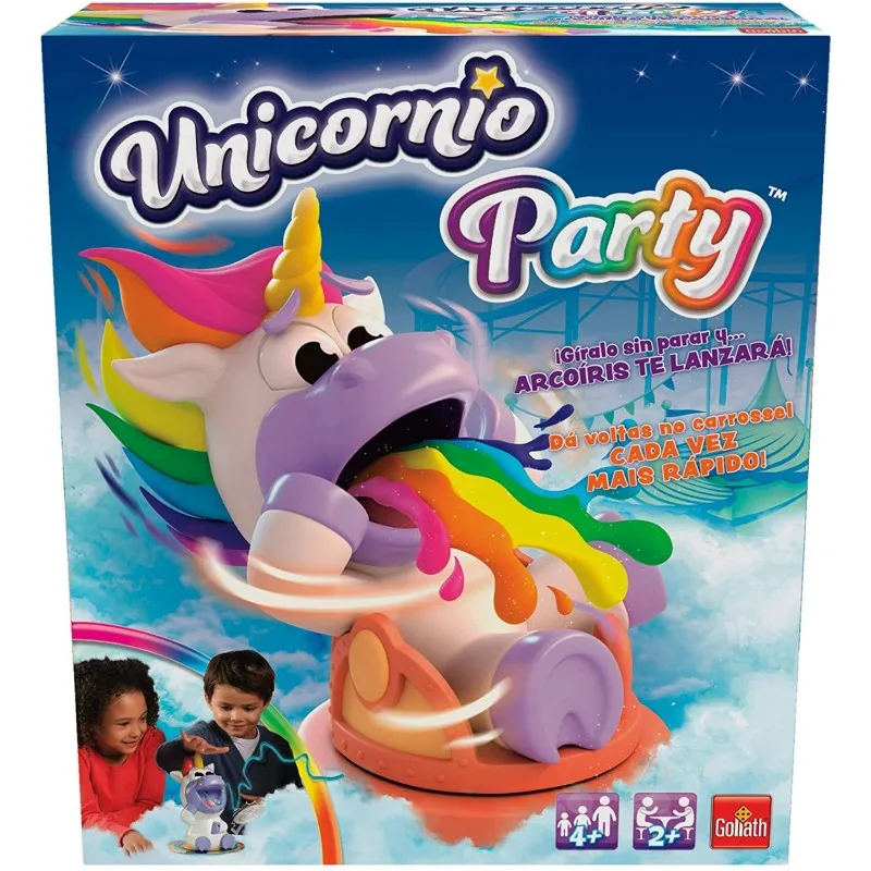 Goliath unicorn Party. Spin it to dizzy and rainbow-the best games and toys-original brand toys