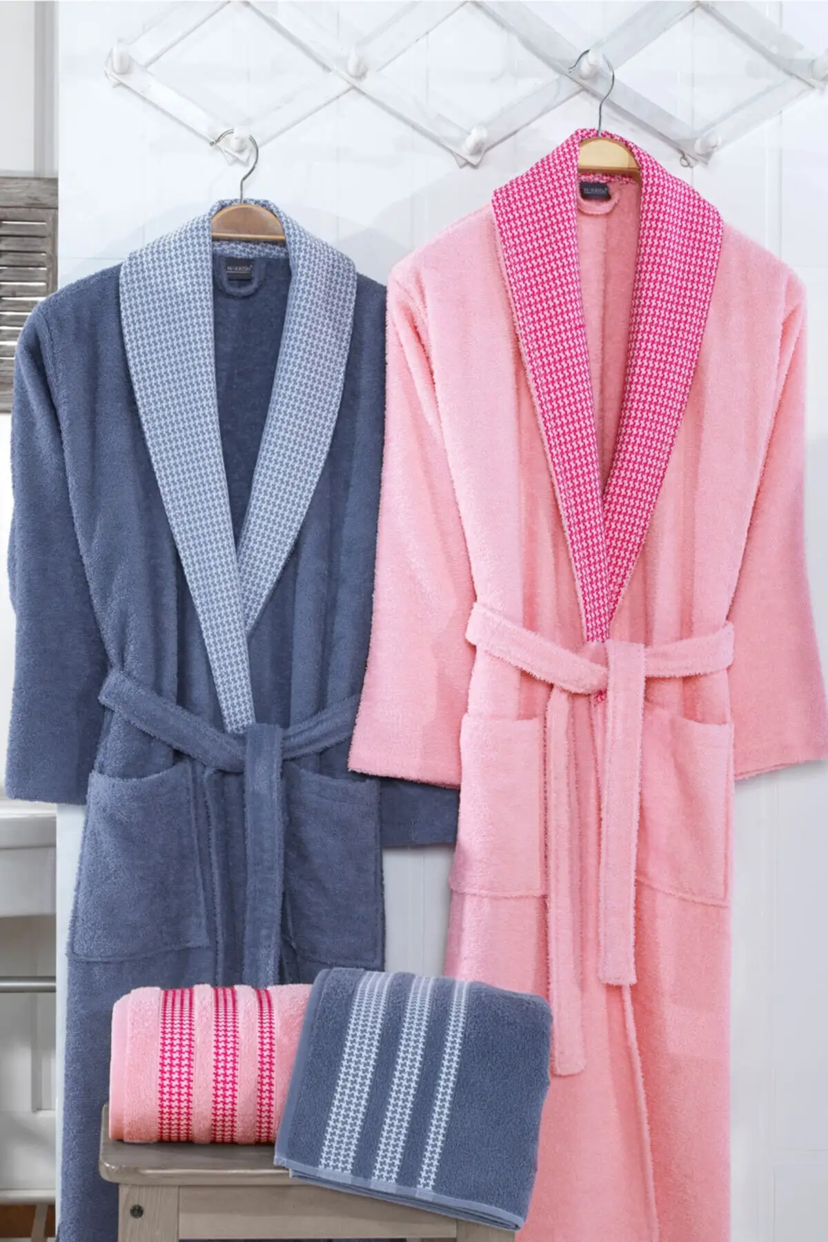 Men & Women Cotton Casual Kimono Bathrobe Autumn Winter Flannel Long Robe Thick Warm SleepweaR Nightgown Male Loose Home Wear