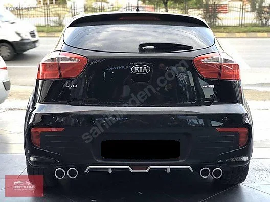 

For kia Rio 2013-2018 Diffuser rear Bumper Extension-Auto Car Accessories Styling Spare Parts Rocker Stylish Universal Flaps