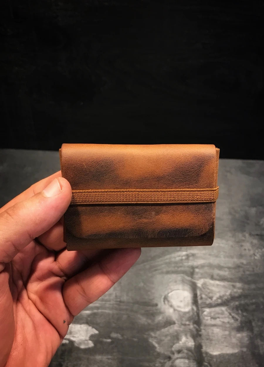 2021 Minimalist Wallets Genuine Leather For Women and Men Cute Coin Purse Luxury Designer Card Holder Gift Black Brown Blue