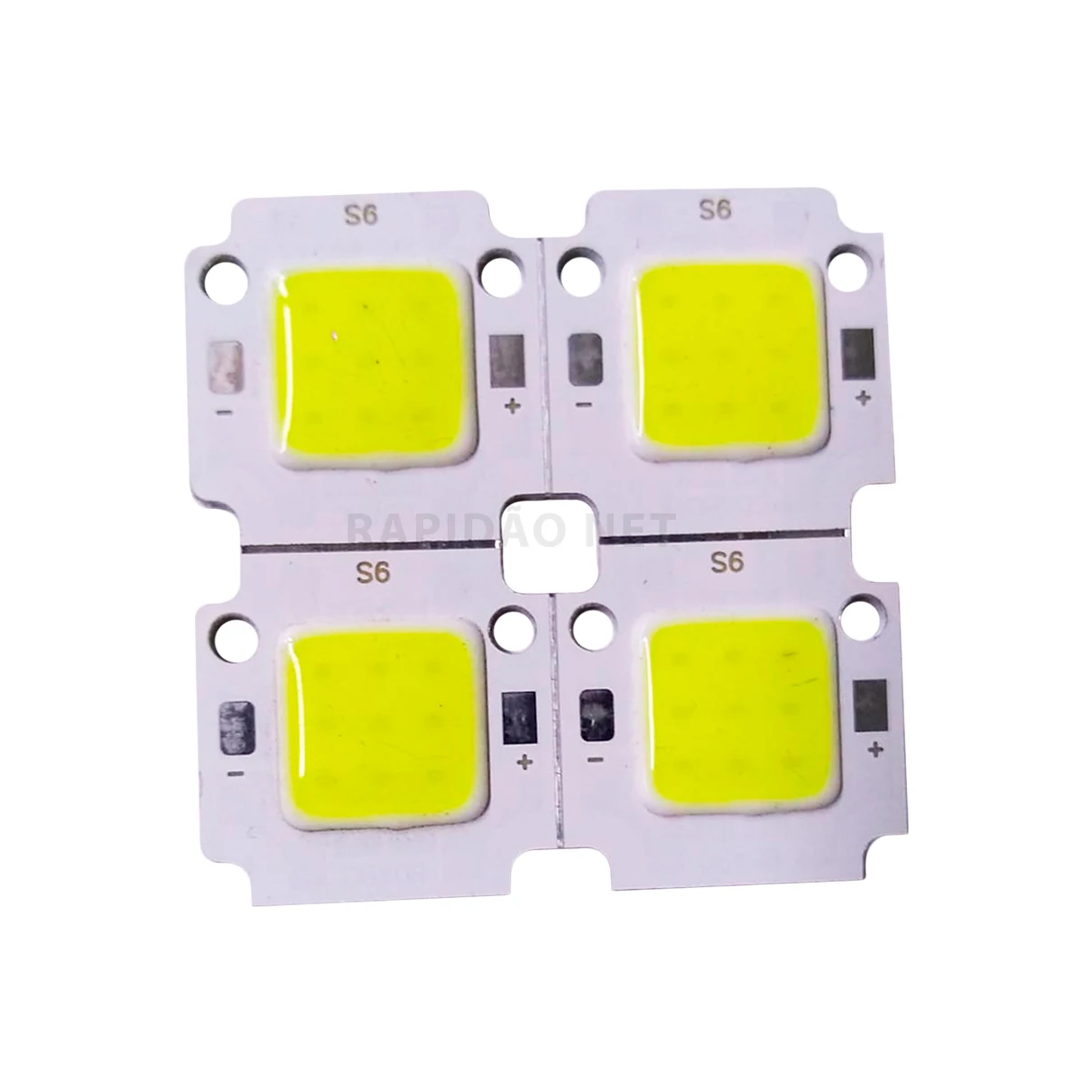 Chip Led 10W Para Reposição De Refletor Branco Frio