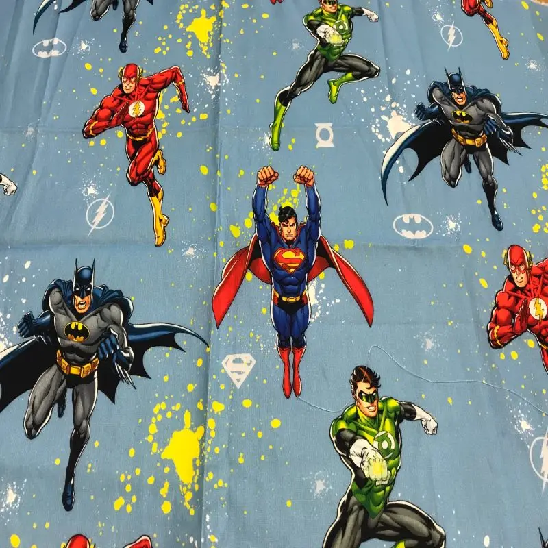 Fabric Super heroes 100% cotton poplin