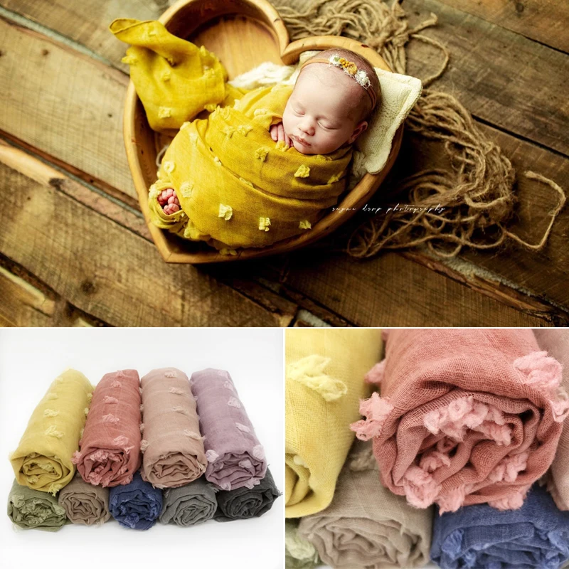 90 x 180 cm Posing Backdrop Blanket For Newborn Photography Props Baby Photo Shoot Accessories Flokati Photoshoot