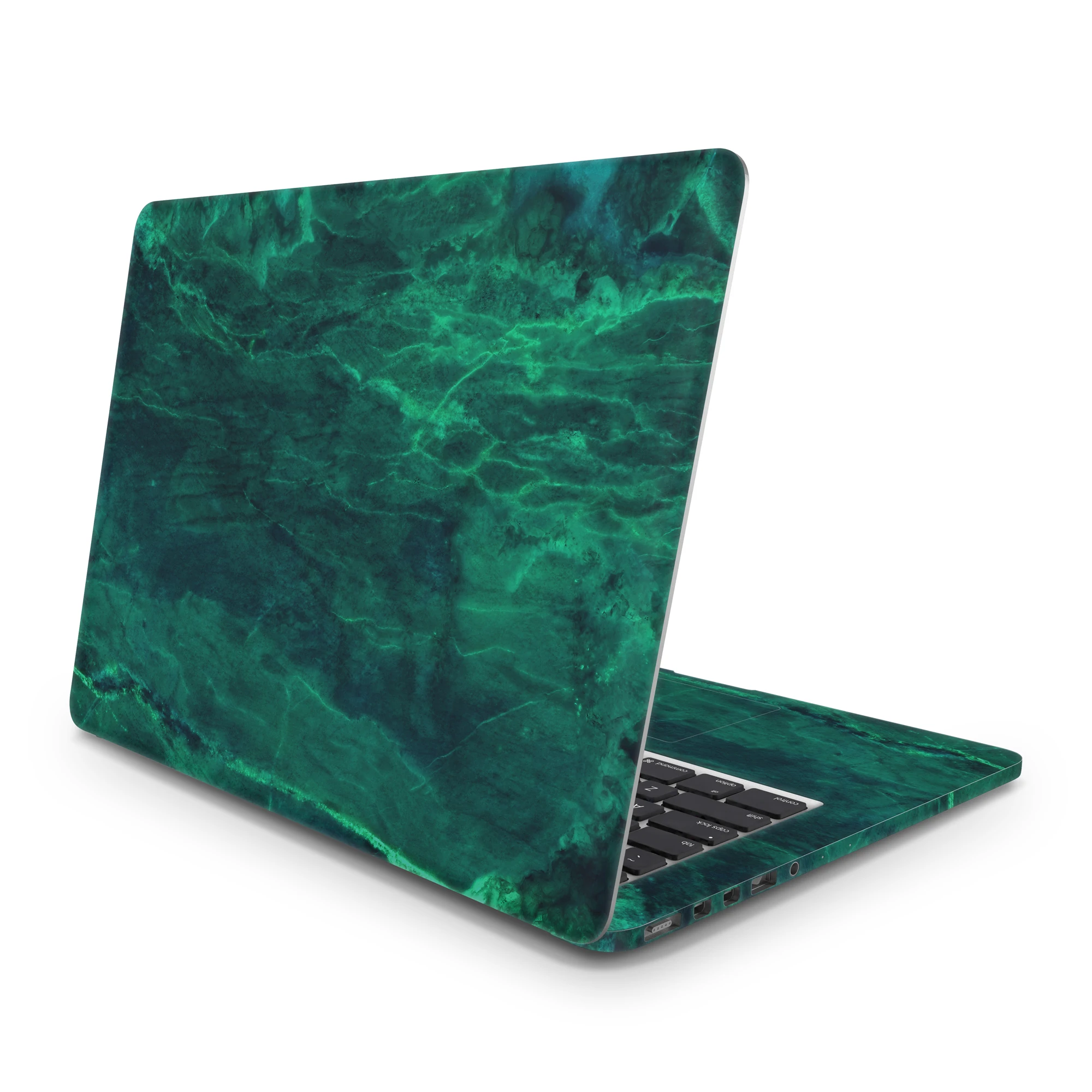 Sticker Master Green Marble Universal Sticker Laptop Vinyl Sticker Skin Cover For 10 12 13 14 15.4 15.6 16 17 19 