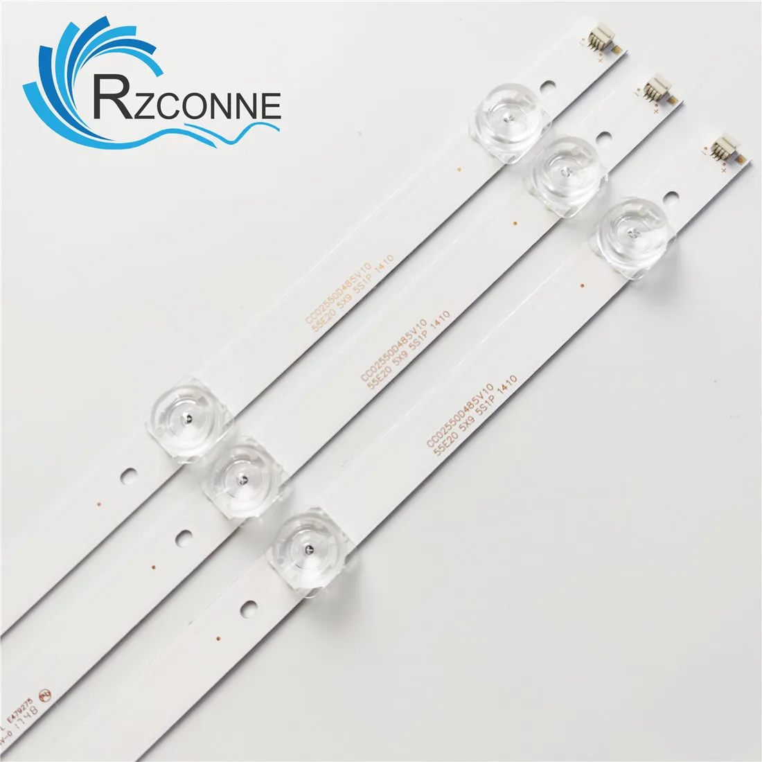 U55W K55S U55V CC02550D485V10 55E20 5X9 U55E9000Q K55DLG8US JL.D55051330-044CS Tira retroiluminação LED 5 lâmpadas para Konka KKTV