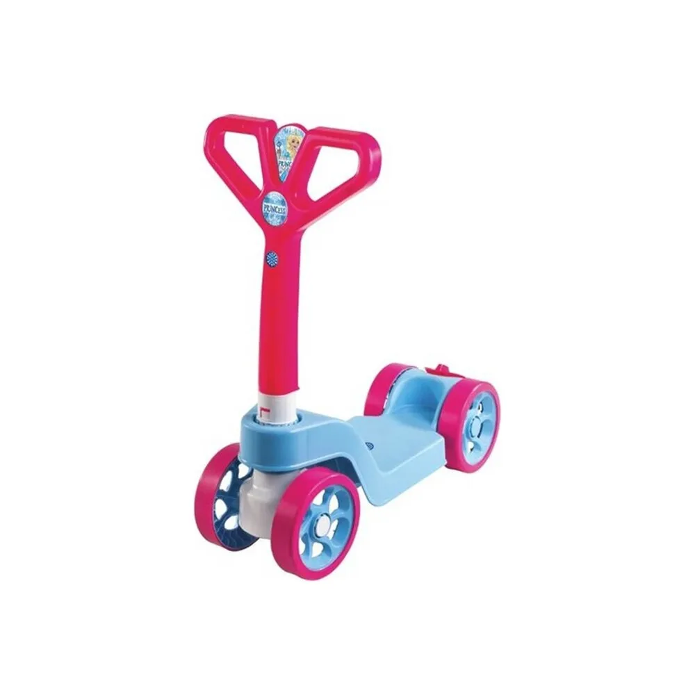 Scooter Furkan Toys Linda 4-wheel folding steering wheel Scooter 4-Wheel Folding Scooter suitable for use by children and babies