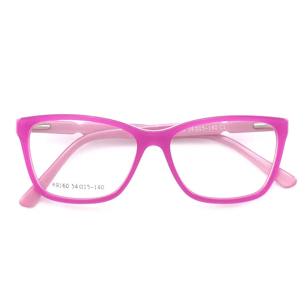 Womens Cat Eye Fashion Eyeglass Frames for Women Fashion Square Glasses Frames Prescription Pink yellow blue red Optical Eyewear