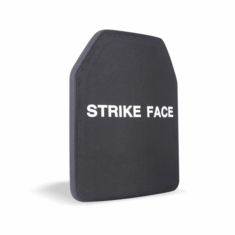 Real USA Lightweight NIJ IIIA 3A Hard Bulletproof Plate 10*12 Inch Chest Protection Against 5.56 Rounds for Tactical Vest