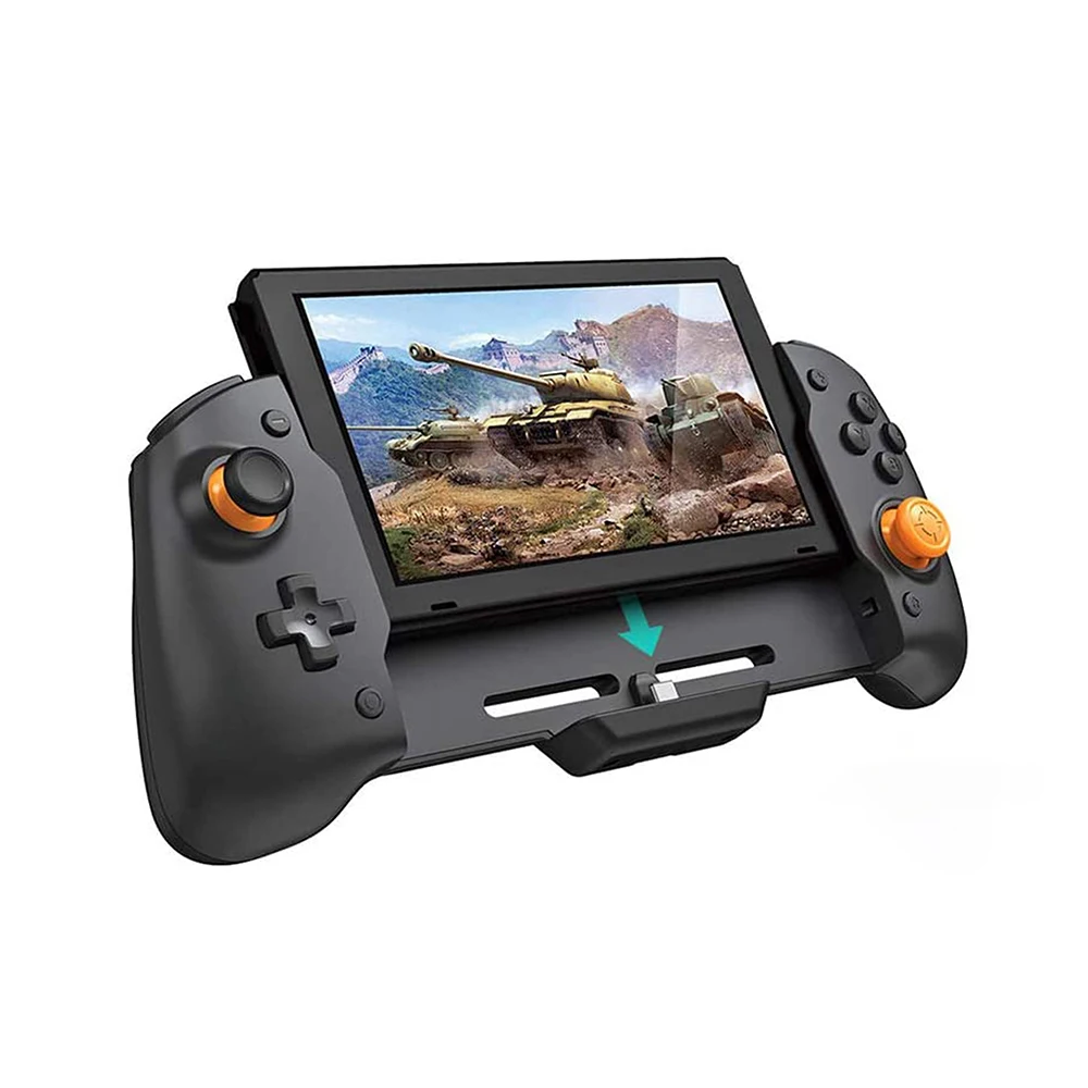 

ISHAKO For Nintendo Switch Gamepad Controller Handheld Grip Double Motor Vibration Built-in Six-Axis Gyro Design Joycon Mando