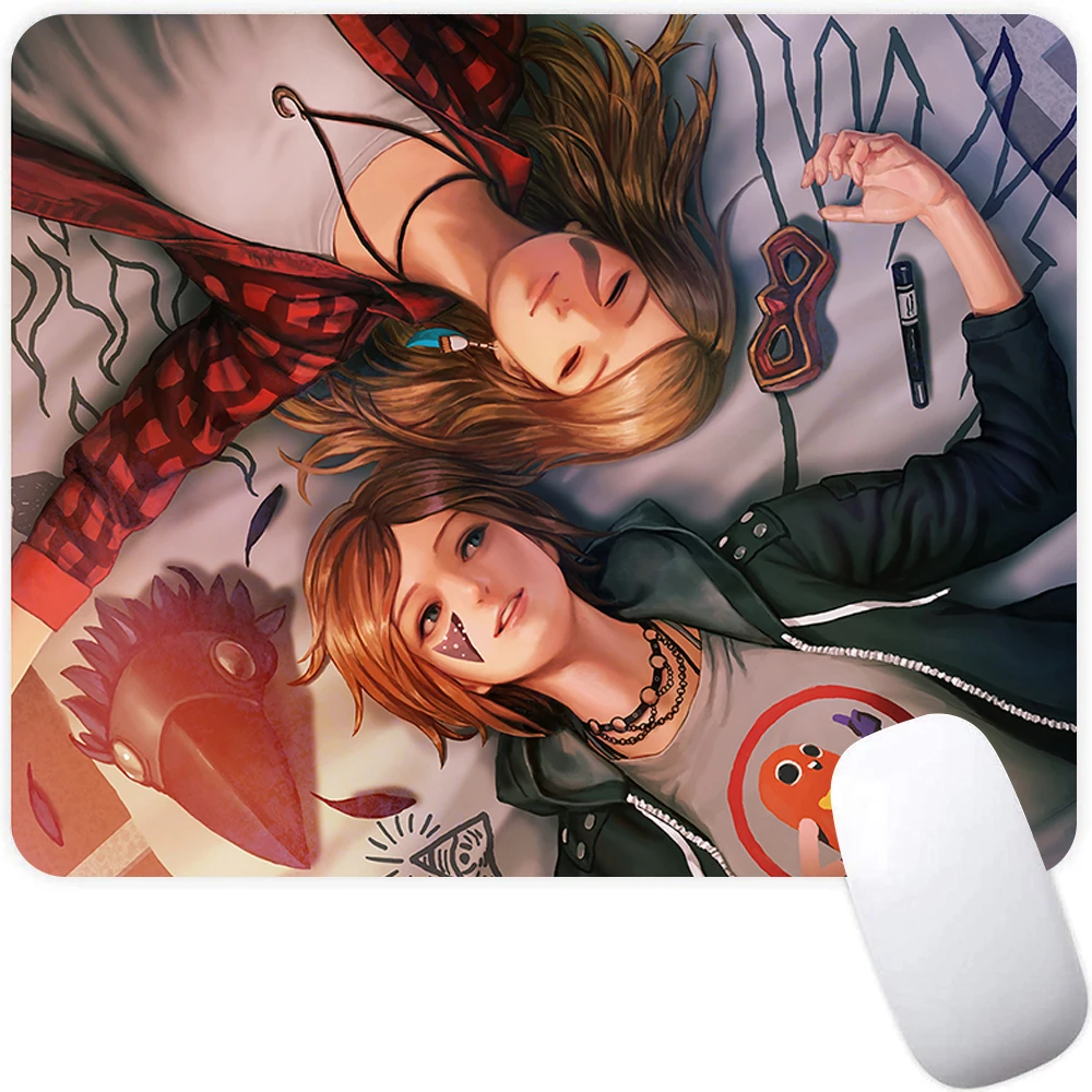 Life is Strange Small Gaming Mouse Pad Computer Mousepad PC Gamer Mouse Mat Laptop Mausepad Mouse Carpet Keyboard Mat Desk Pad