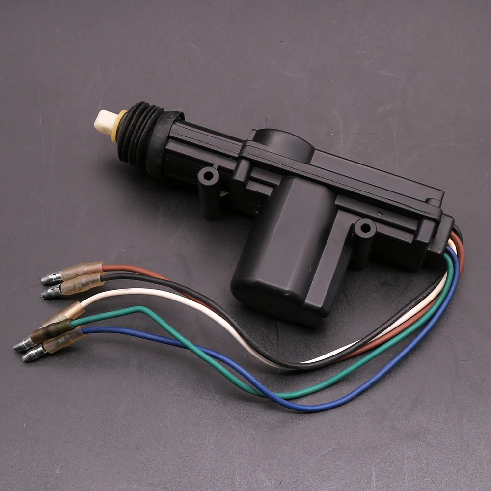 Universal 12V Car Central Locking System Anti-theft Central Lock 5 Wires Solenoid Actuator Door Motor Auto Accessories