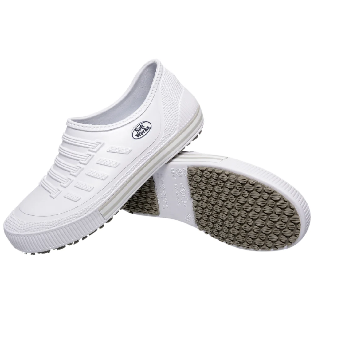 Tenis Enfermagem Feminino Masculino Antiderrapante Impermeável Profissional Ca Nr32 Soft Works BB80  Hospitalar