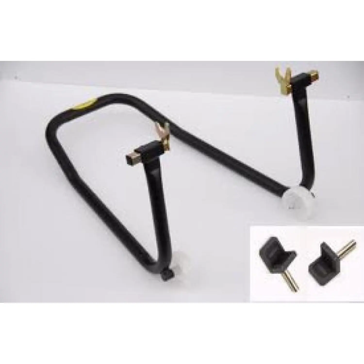 Universal front wheel support for motorcycle