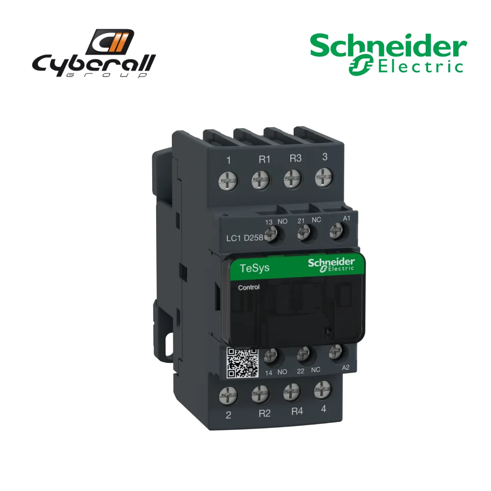 Schneider Electric-Cyberall-TeSys D - 4P Contactor connector (2 NA + 2 NF) - AC-1 - 440 V 40 A - 48 V AC coil reference: