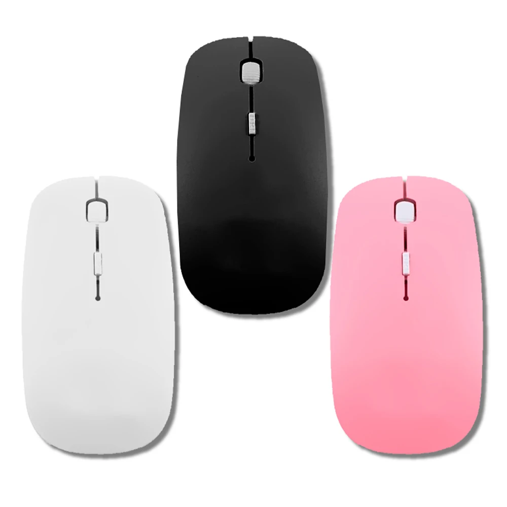 Raton wireless laptop pc wireless connection with USB receiver ultra-thin design mouse gaming office mouse