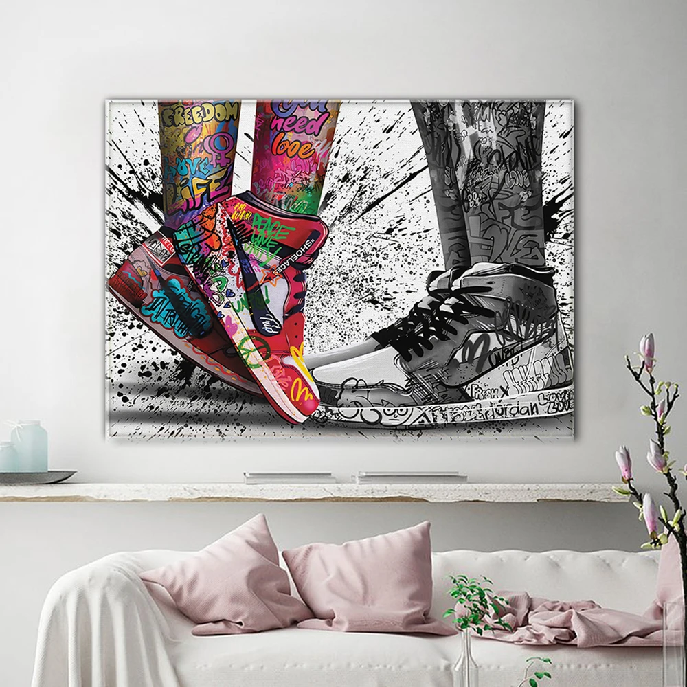 Fashion Graffiti Artwork Sneak - огляд і ціна Street Fashion Poster