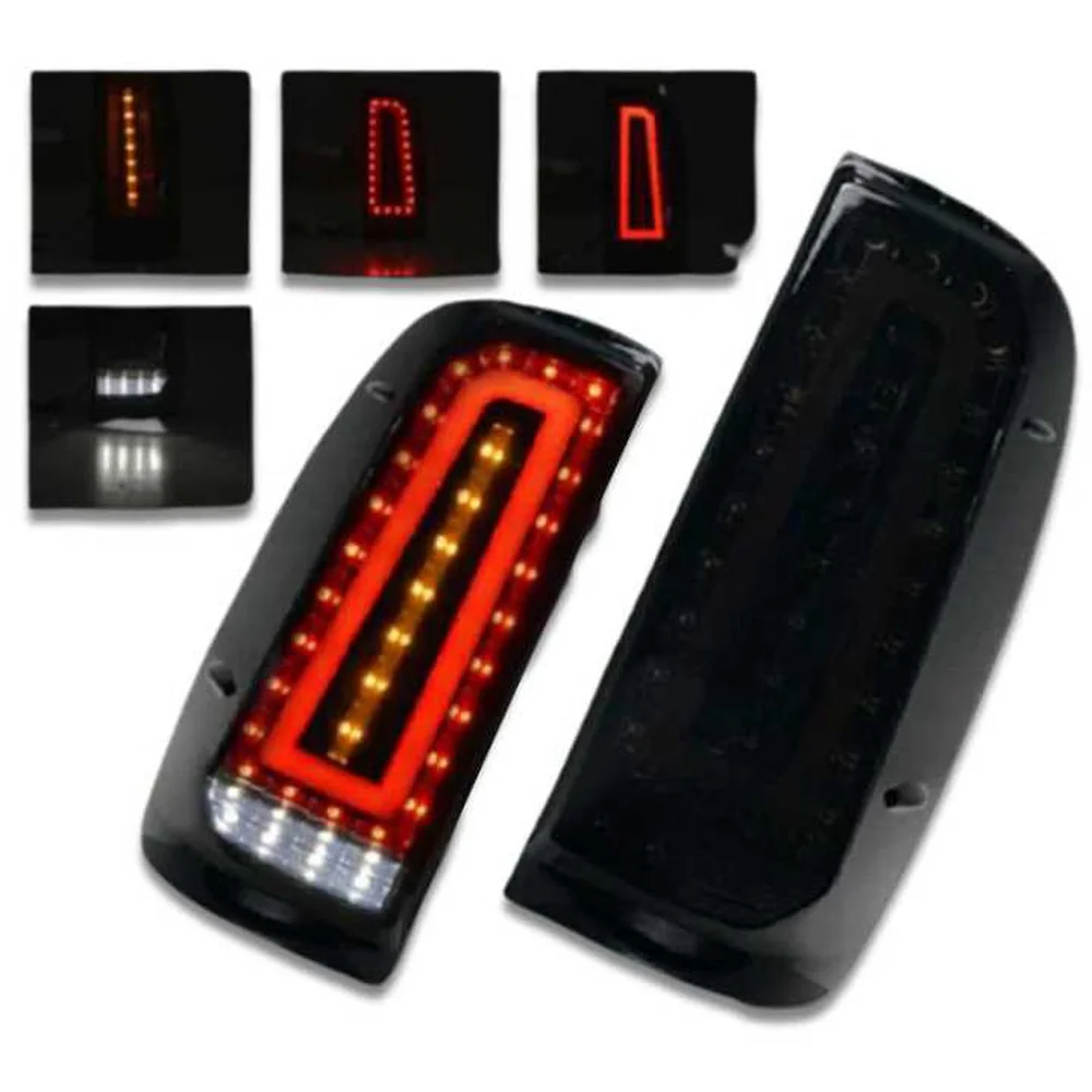 Taillight Assembly For Toyota Hilux Vigo 2012-2015 Red LED Running Light Turn Signal LED Taillight High Quality Led Stop