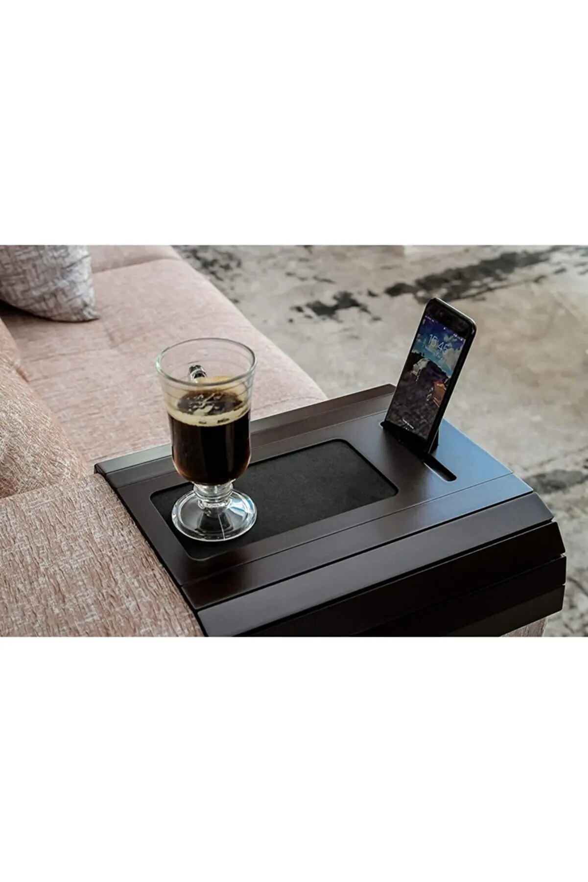 Coffee table 45 X30 cm Oak Sofa armrest Coffee Table Coffee Table portable Simple Modern Side Coffee Table Sofa Corner table Cof