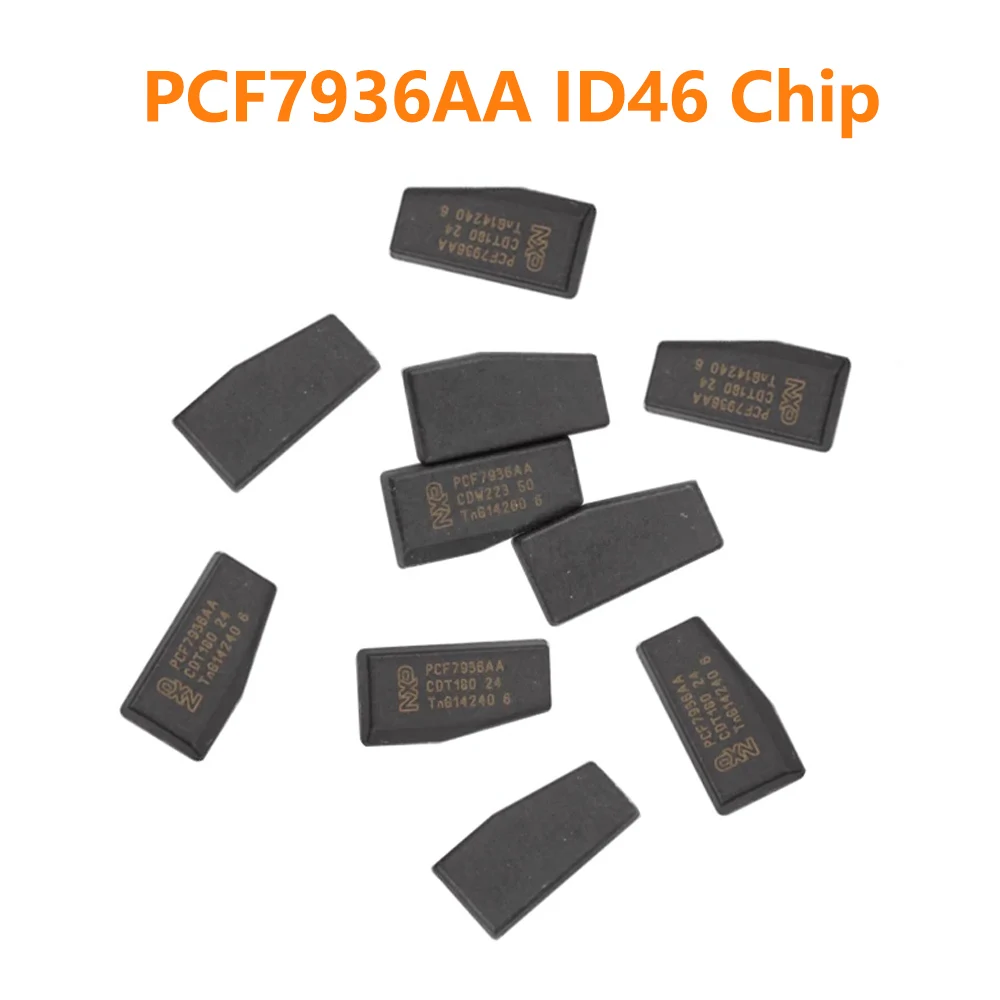 10 20 50pcs Original PCF7936AA ID46 Transponder Chip PCF7936 Unlock ID 46 PCF 7936 (update of PCF7936AS) carbon auto chip