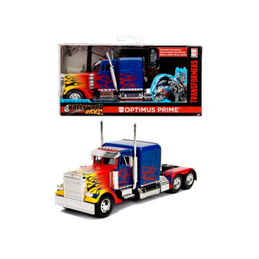 Transformers Autobot Optimus Prime T1 / G1 Diecast Modell Auto Maßstab 1:32 mit Original Box NonTransformation