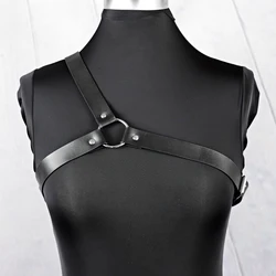 2022 Sexy Leather Harness Garters Women Body Bondage Bra Cage Lingerie Suspenders Bdsm Adjustable Fetish Belt Gothic Clothes