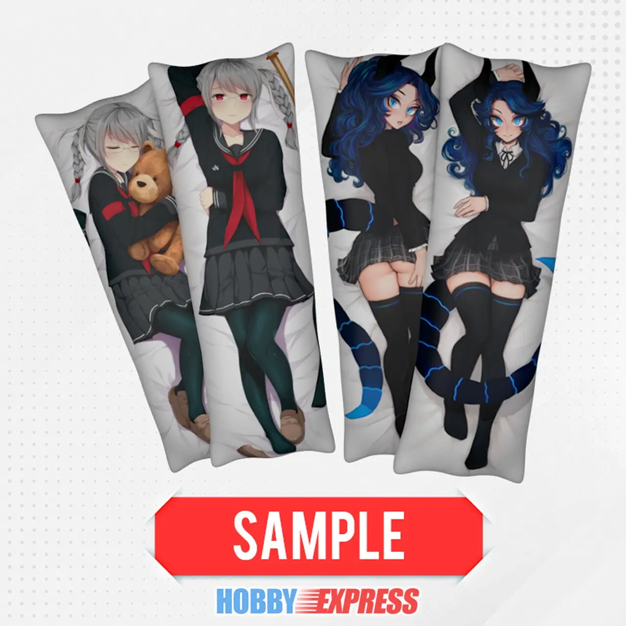 Hobby Express Custom Made Dakimakura Personalized Japanese Anime Hugging Body Pillow Cover DIY  Life Size Cushion Bedroom Use