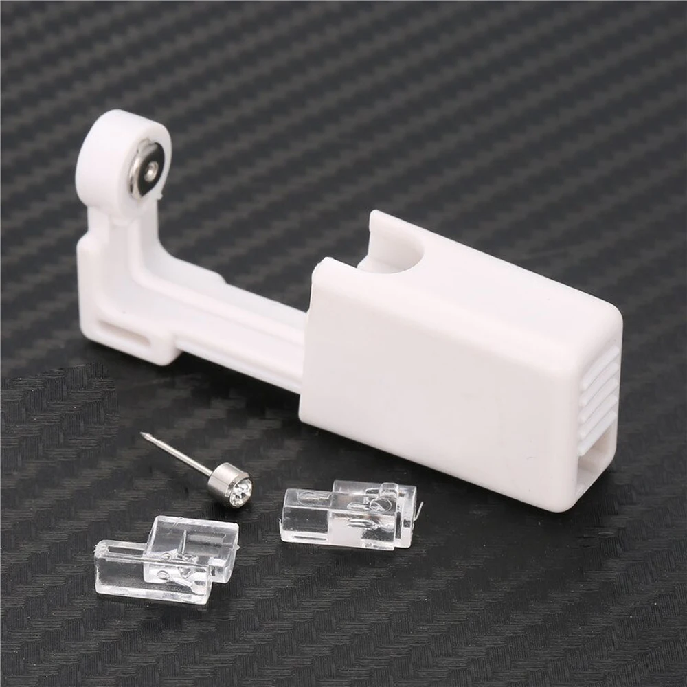 1PC Disposable Sterile Ear Piercer Safe Ear Tragus Piercing Gun Baby NO PAIN ear piercing Insrument tool kit