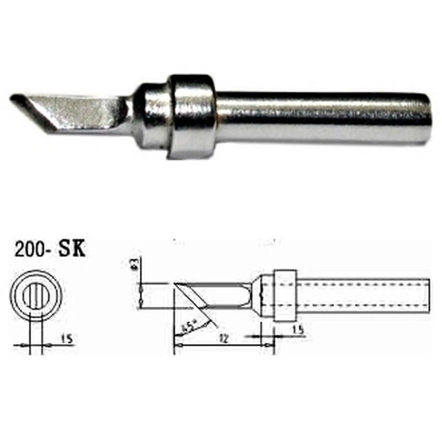 Mlink S4 MOD 200-SK replacement soldering iron tip