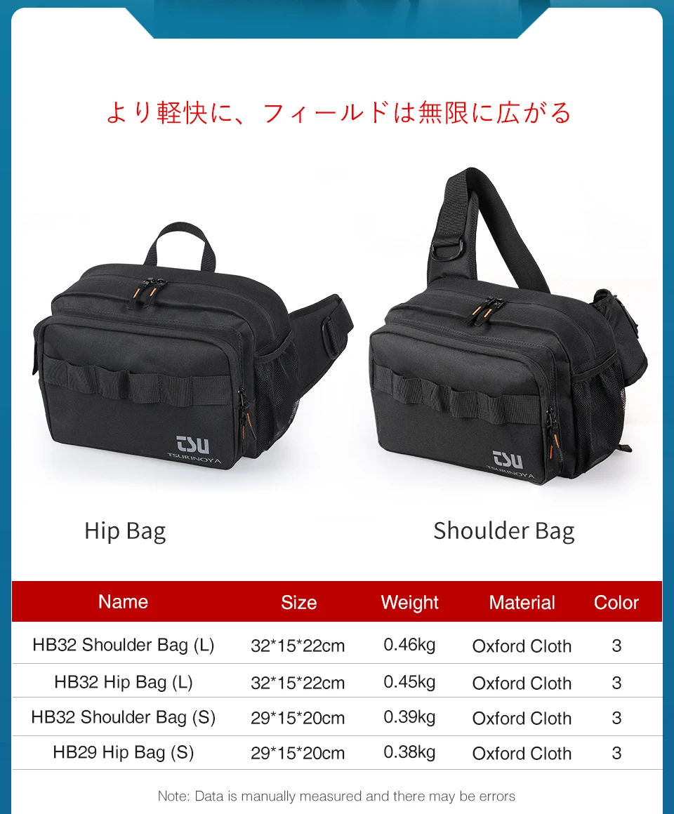 TSURINOYA Angelgerät Tasche Große Kapazität Multifunktionale Locken Pack Outdoor Schulter Tasche und Hüfte Tasche Boxen Zange Lagerung – Detail 3