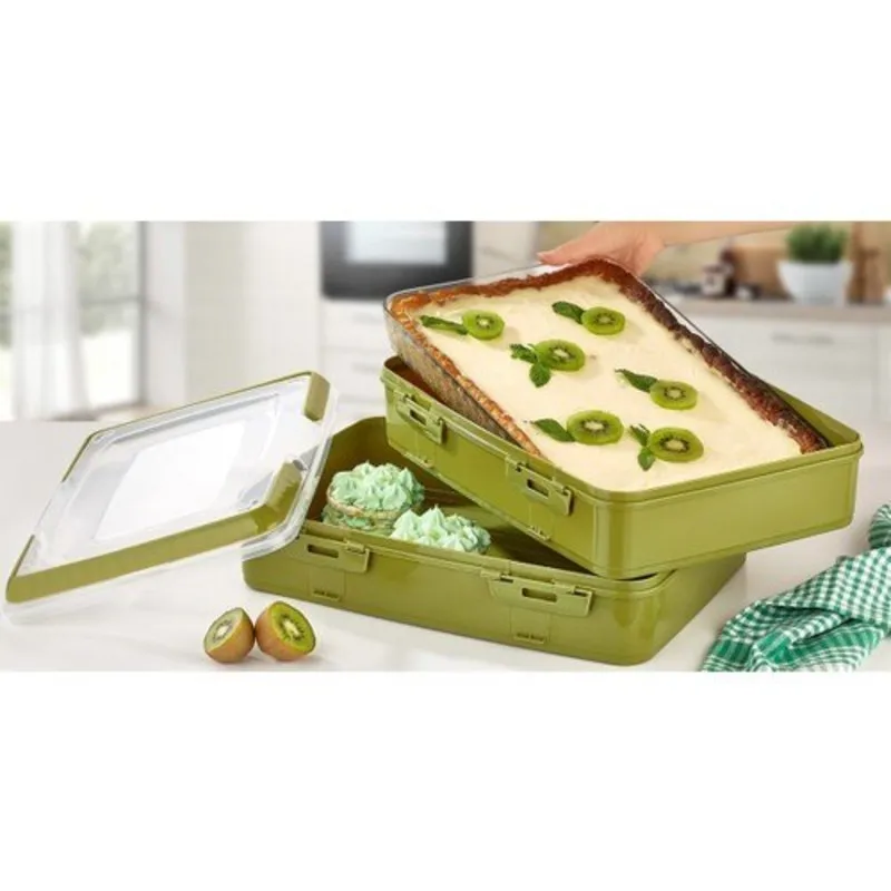 Kitchen Chef Takeaway Duplex (Two Layer) Pie and Transport Container