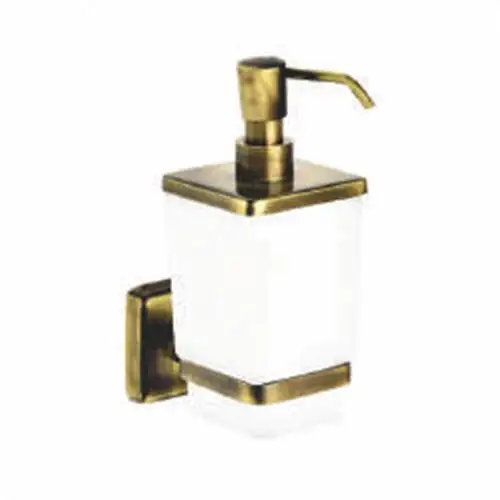 Traditional Handmade Home Hotel Bar and Luxury Restorant Design Bathroom Set Color Steel Columbine Liquid Soap Dispenser