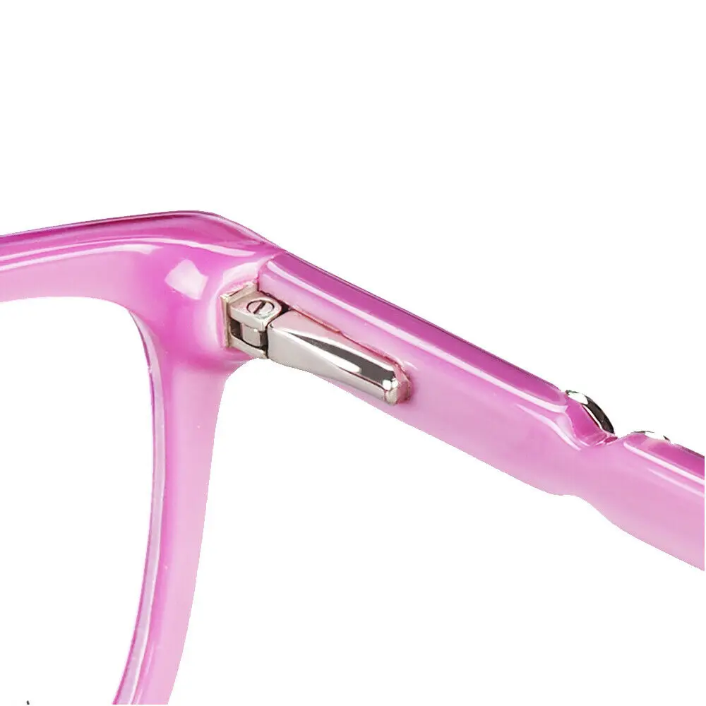 Womens Cat Eye Fashion Eyeglass Frames for Women Fashion Square Glasses Frames Prescription Pink yellow blue red Optical Eyewear