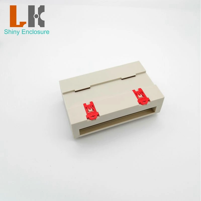 LK-DR12 China Manufacture Shenzhen Control Din Rail Abs Plastic Enclosure Electronic Project Box Case Housing 160x95x55mm