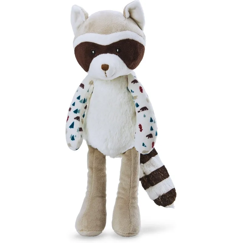 KALOO lion raccoon doll 34 CM-34 cm raccoon plush, ultra-soft and hot thanks to its coconut-colored skin body. His big arms, legs and tail are very easy to grab by the smaller ones.