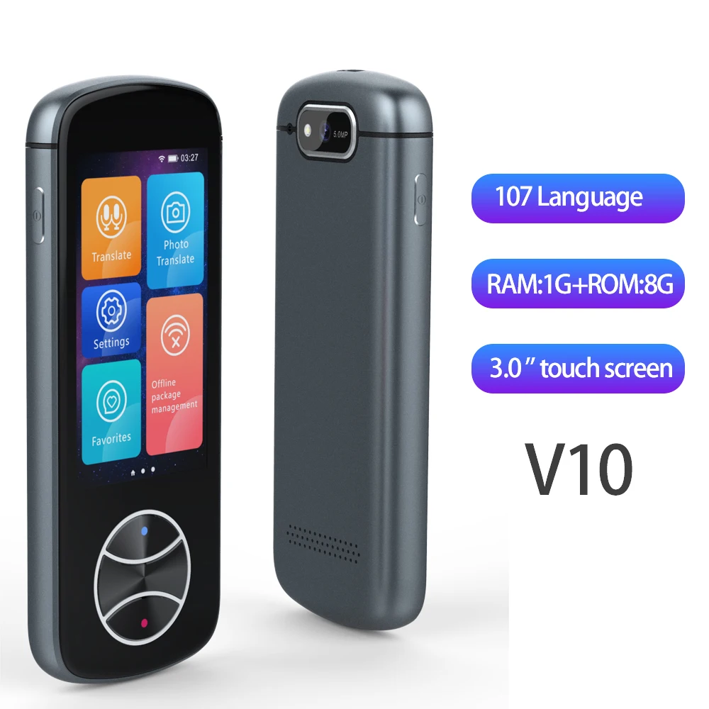 

Multifunction Smart Voice Portable Translator Offline 107 Language Simultaneous Translation Pen Artifact Business Travel Abroad