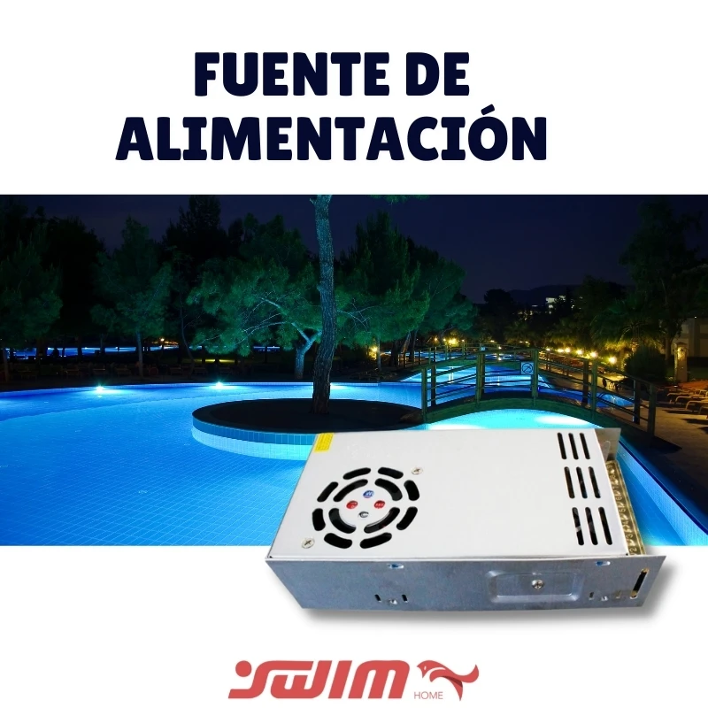 Transformer 220-240V to 24V, pool power supply, accessory LED lighting systems 12V. Free from Spain