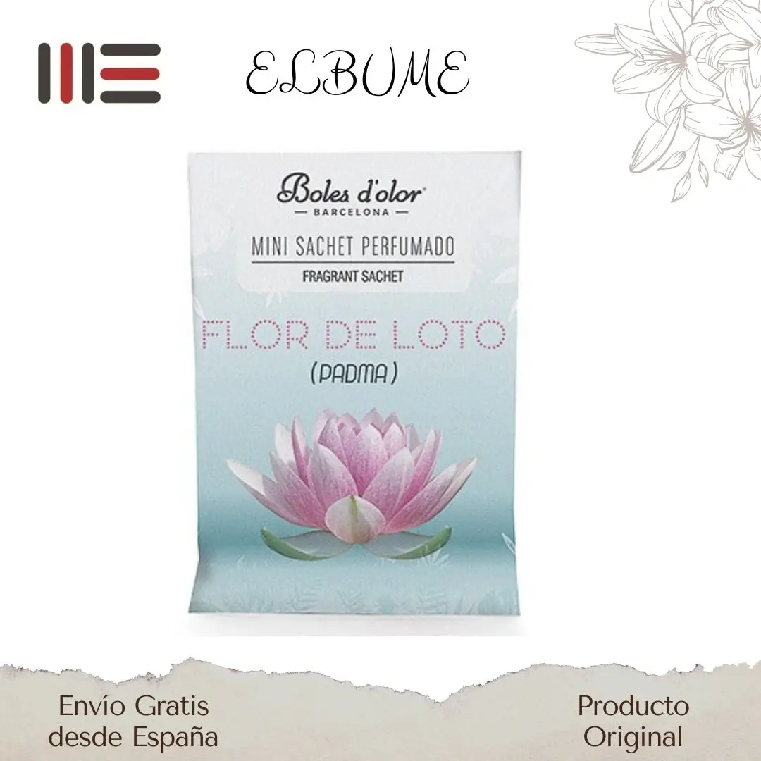 Boles D 'odour Lotus Flower perfume air freshener fills your cupboards, car, drawers, clothes boxes, shoe racks of nice scented aromas. The small environment that does not take up space lasts 6 months active.