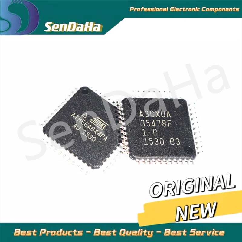 ATMEGA644PA-AU   ATMEGA644PA  TQFP44  new original 1pcs/lot free Shipping