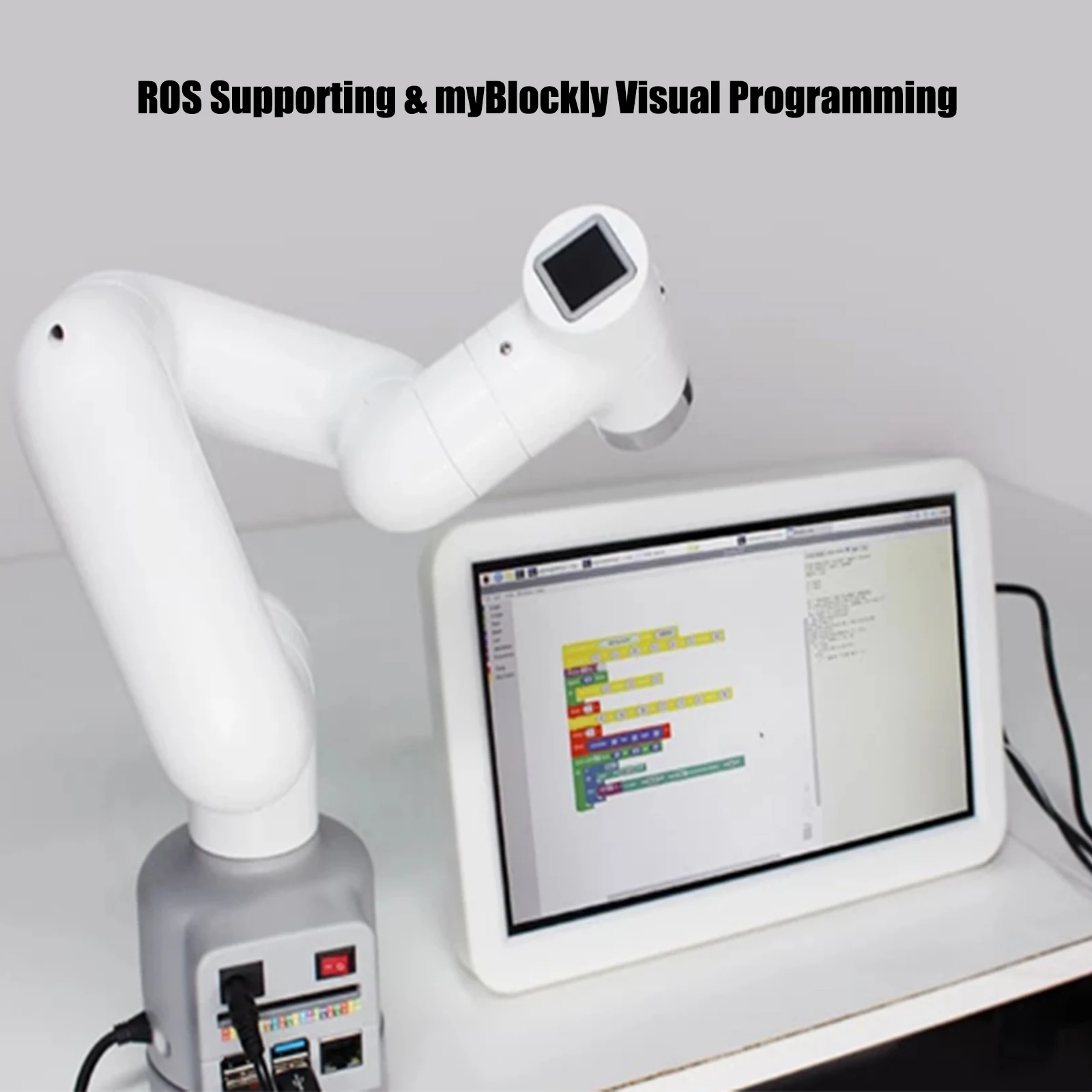 Elephant Robotics myCobot 280-Pi  6-DOF Multi-functional Lightweight Robotic Arm Collaborative Robot (Raspberry Pi version)